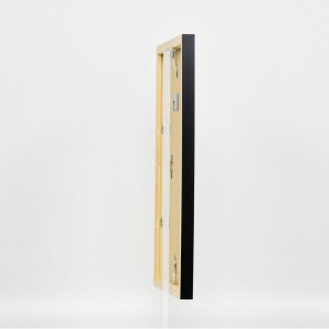 Houten lijst Top Cube 60x60 cm zwart normaal glas