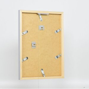 Houten lijst Top Cube 60x60 cm zilver normaal glas