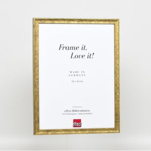 Effect houten lijst profiel 2070 Museum glas 60x90 cm goud