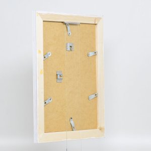 Effect Massief houten fotolijst 2240 wit 62x93 cm Normaal glas