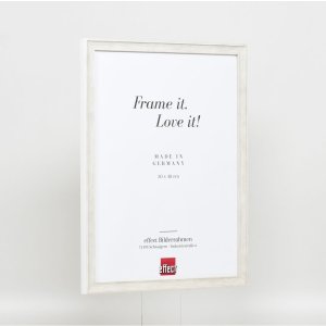 Effect houten lijst profiel 2070 museumglas 62x93 cm wit