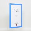 Houten lijst Top Cube 7x10 cm blauw anti-reflex glas