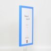 Houten lijst Top Cube 7x10 cm blauw anti-reflex glas