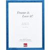 Effect houten lijst profiel 89 blauw 7x10 cm normaal glas