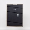 Effect massief houten lijst Profiel 25 geel 7x10 cm Acrylglas