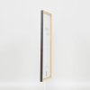 Effect massief houten lijst Profiel 25 geel 7x10 cm Acrylglas