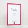 Effect houten lijst Profiel 89 paars 7x10 cm Museum glas
