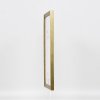 Effect houten lijst profiel 2070 anti-reflex glas 7x10 cm goud