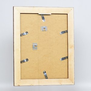 Effect houten lijst 2400 bruin 7x10 cm Normaal glas