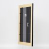 Effectief massief houten lijst Profiel 30 zwart 70x100 cm Acrylglas