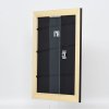 Effectief massief houten lijst Profiel 30 zwart 70x100 cm Acrylglas