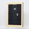 Effectief massief houten lijst Profiel 30 zwart 70x100 cm Acrylglas