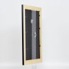 Effectief massief houten lijst Profiel 30 zwart 70x100 cm Acrylglas