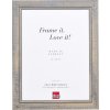 Effect Massief houten fotolijst 2240 grijs 70x100 cm Museum glas