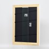 Effectief massief houten lijst Profiel 30 wit 70x70 cm Helder glas