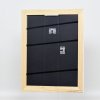Effectief massief houten lijst Profiel 30 wit 70x70 cm Helder glas