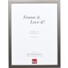 Houten lijst Top Cube 70x70 cm platina antireflexglas