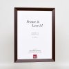 Effect houten lijst Top n palissander 70x70 cm acryl glas