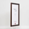 Effect houten lijst Top n palissander 70x70 cm acryl glas