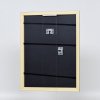 Effect houten lijst profiel 21 blauw 70x70 cm Museum glas