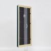 Effect houten lijst profiel 21 blauw 70x70 cm Museum glas