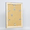 Effect Massief houten fotolijst 2240 grijs 70x70 cm Museum glas