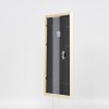 Effect houten lijst Profiel 38 wit 9x13 cm ontspiegeld glas