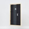 Effect houten lijst Profiel 38 wit 9x13 cm ontspiegeld glas