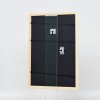 Effect houten lijst Profiel 38 wit 9x13 cm ontspiegeld glas