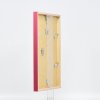 Effect houten lijst profiel 35 rood 9x13 cm acrylglas