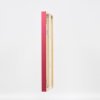 Effect houten lijst profiel 35 rood 9x13 cm acrylglas