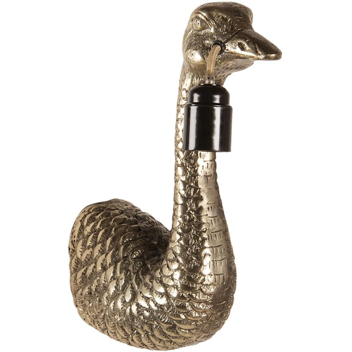 Wandlamp Vogelboeket Zwart 10x15x30 cm 5lmp638