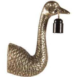 Wandlamp Vogelboeket Zwart 10x15x30 cm 5lmp638