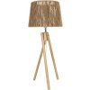 Tafellamp bruin ø 27x65 cm E27-max 1x40W 5lmp641