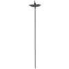 Tuinplug bruin 14x13x86 cm 5y0927