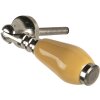 Deurknop geel 2x6 cm 64769
