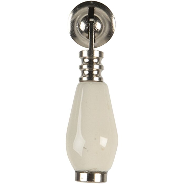 Deurknop beige 2x6 cm 64771