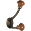 Wandhaak bruin 5x3x9 cm 64782ch