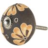 Deurknop bruin 4x6 cm 64789
