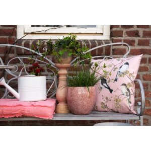 Bloempot roze ø 18x17 cm 6ce1250m