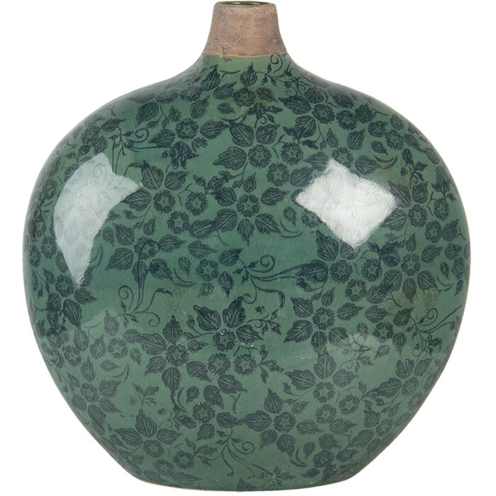 Vaas groen 29x13x31 cm 6ce1251l