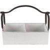 Mand wit 41x19x29 cm 6h1914b