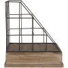 Brievenhouder met lade meerkleurig 26x32x36 cm 6h1978