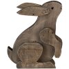 Decoratie Konijn bruin 20x12x26 cm 6h2022