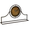 Tafelklok meerkleurig 58x11x33 cm - 1xAA 6kl0714