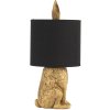 Tafellamp goud ø 20x45 cm E27-max 1x60W 6lmc0013go