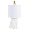 Tafellamp wit ø 20x45 cm E27/max 1x60W 6lmc0013w