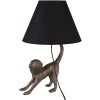 Tafellamp bruin 29x27x43 cm e27 6lmc0035