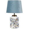 Tafellamp blauw ø 25x41 cm - e27 6lmc0040