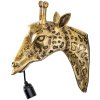 Wandlamp Giraffe zilver 34x14x28 cm 6lmp723